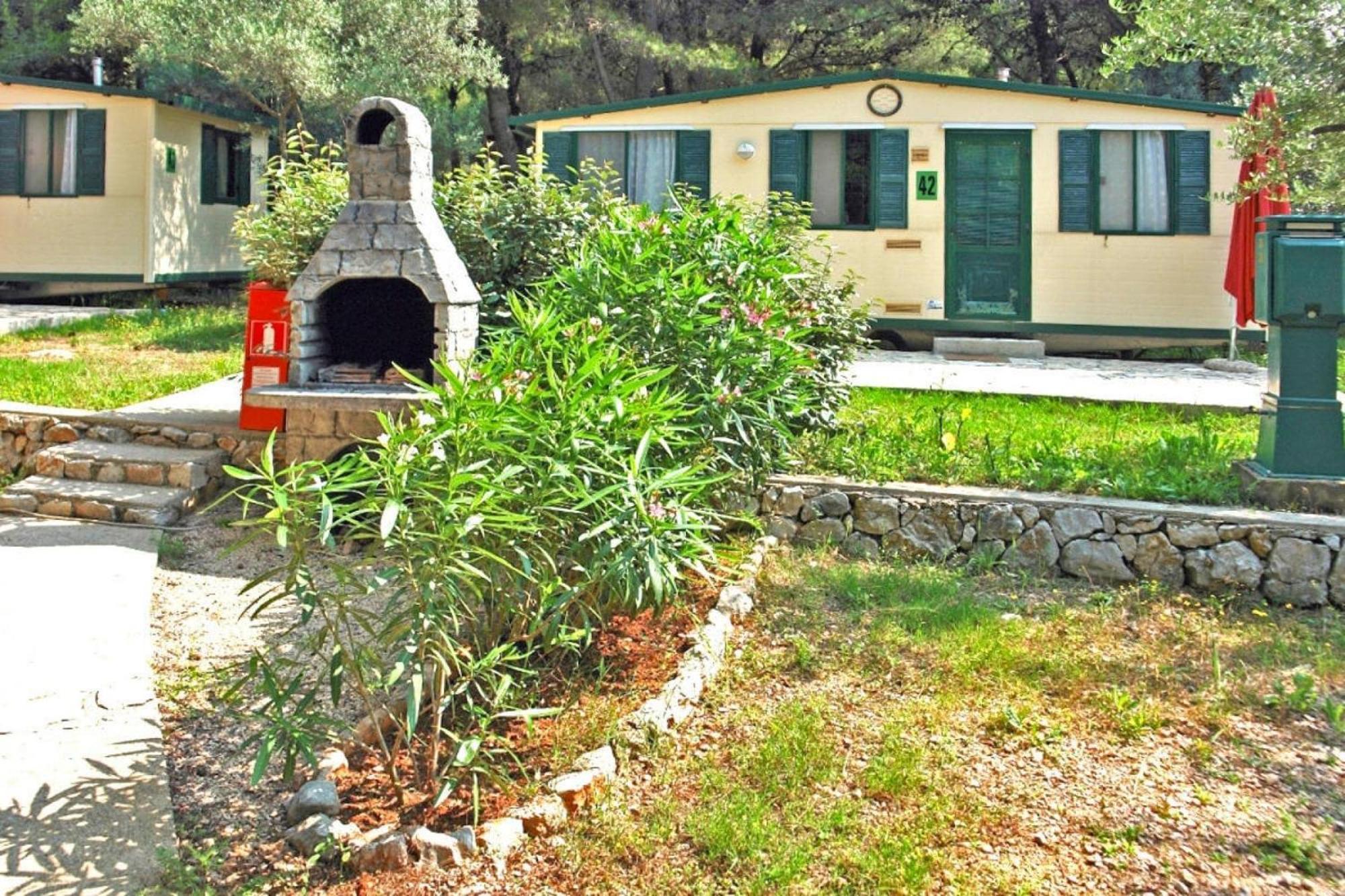 Mobile Homes In Camp Kovacine, Cres, With Long Pebble Beach Esterno foto