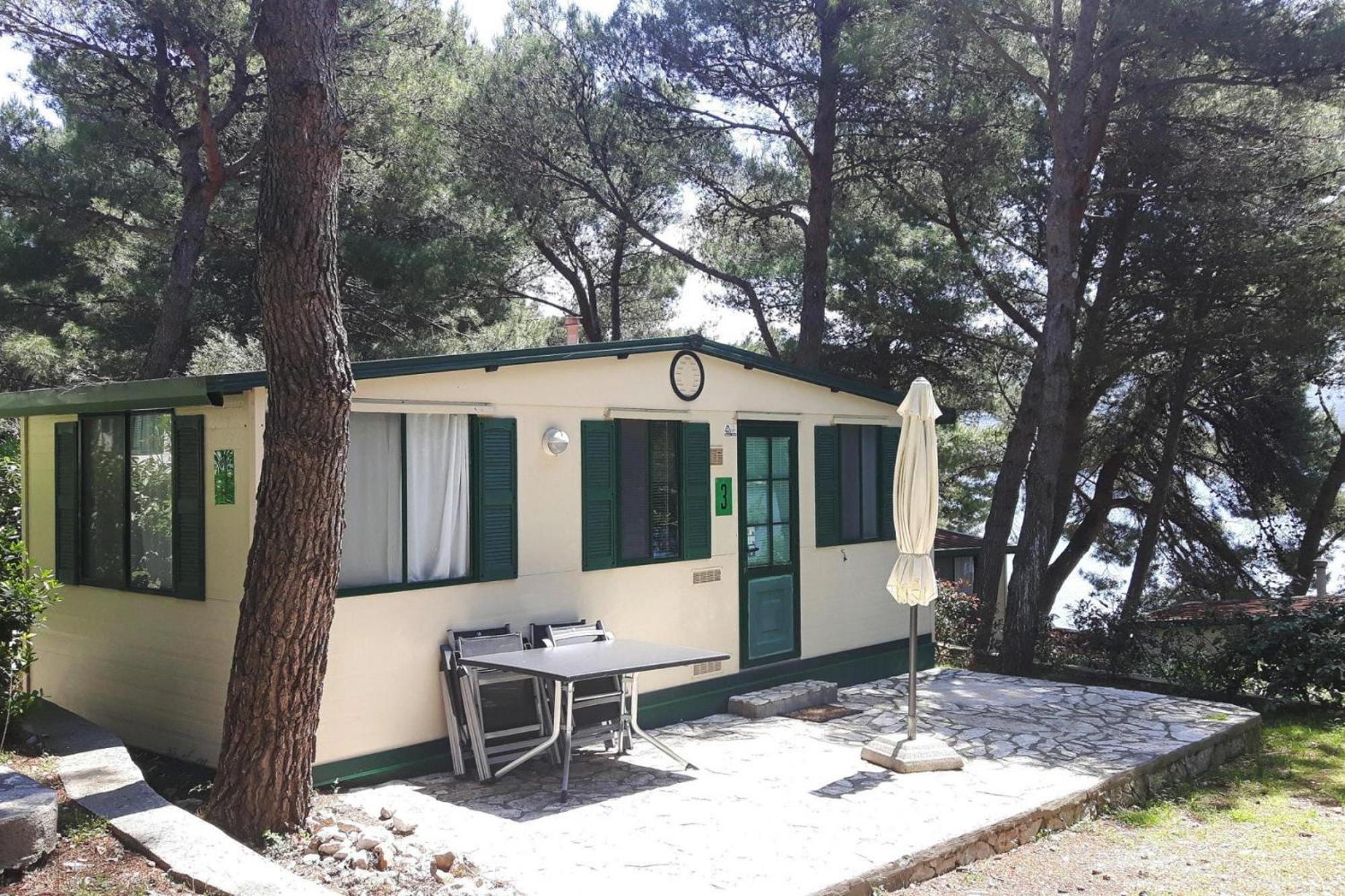Mobile Homes In Camp Kovacine, Cres, With Long Pebble Beach Esterno foto
